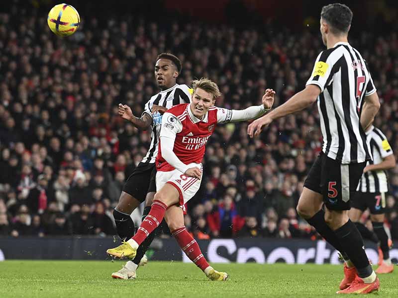 Số liệu thống kê về Arsenal gặp Newcastle nổi bật