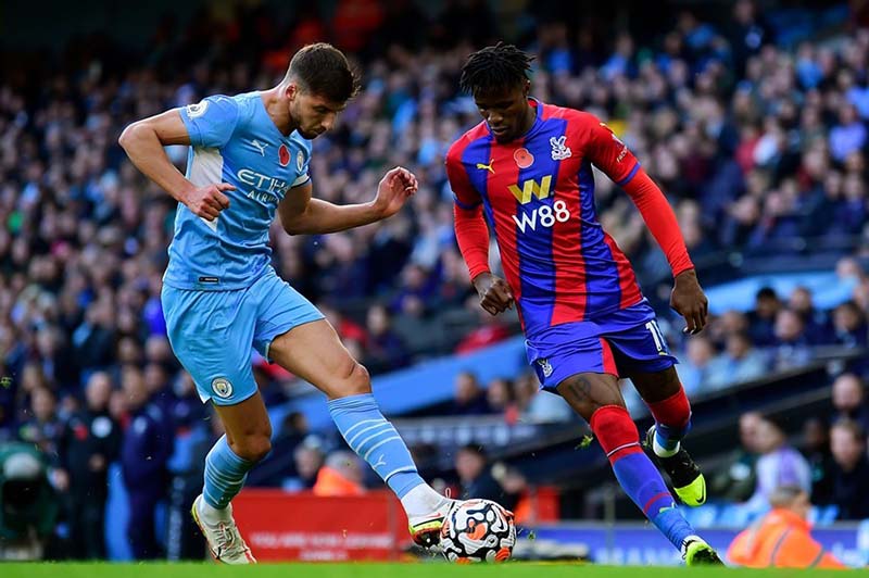 Số liệu thống kê về Crystal Palace gặp Man City